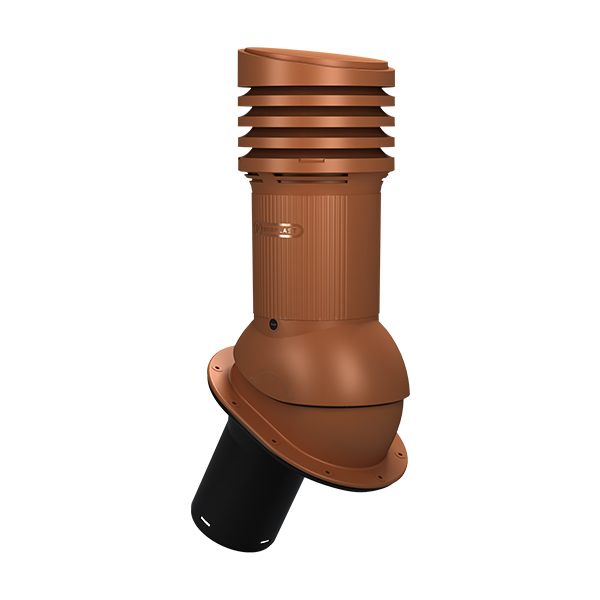 STANDARD EVO ventilācijas izvads IZOLĒTS 150d - Ķieģeļsarkans